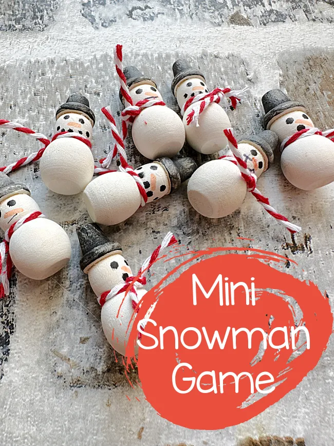 Mini Snowmen and a Game